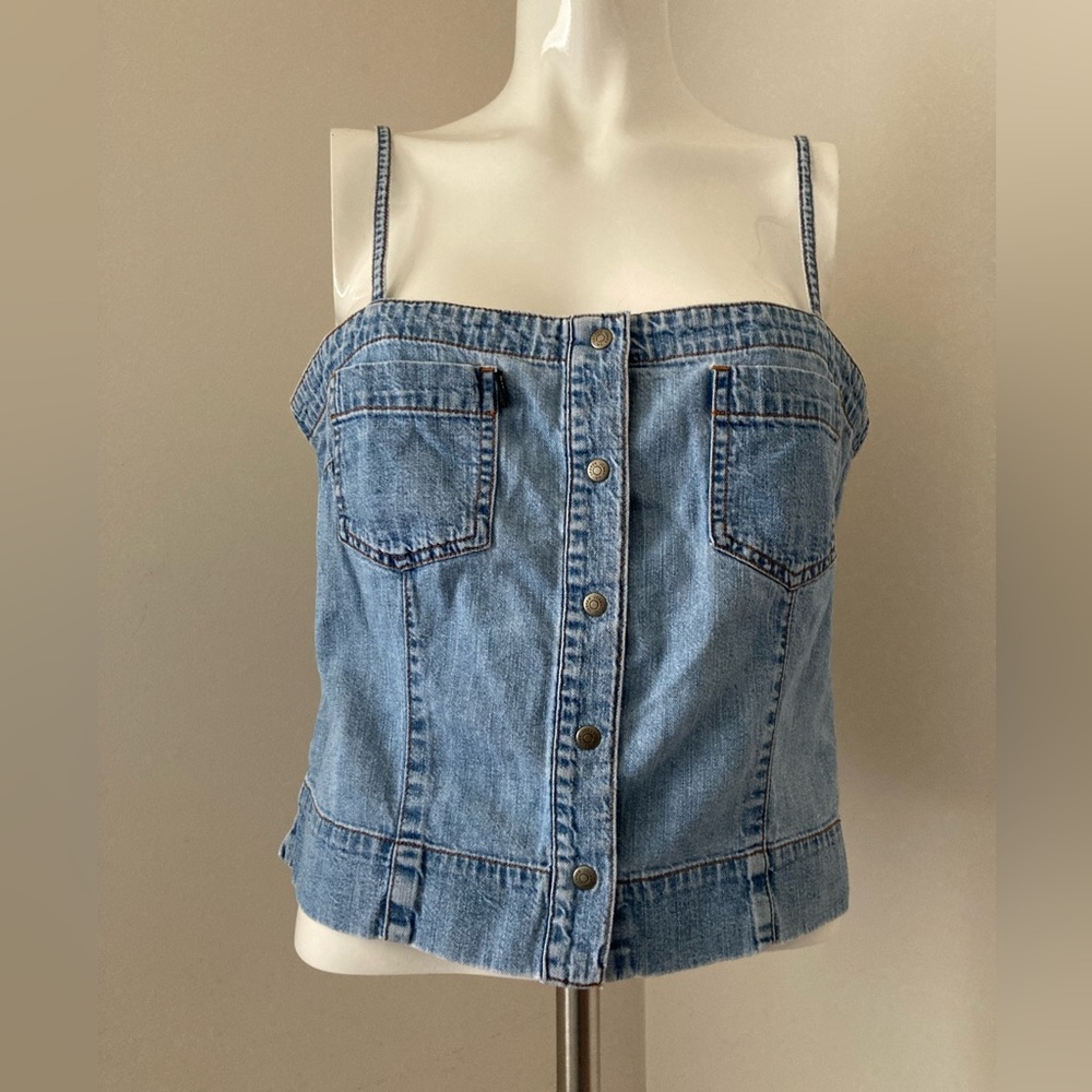 Ralph Lauren Denim Tank Top - Picture 2 of 6